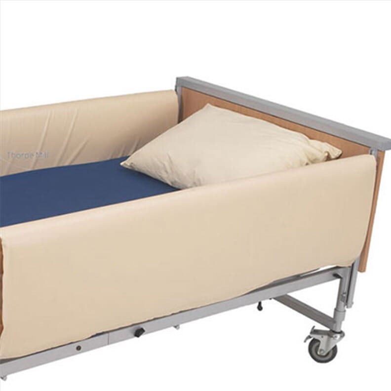 Protections rembourrées pour barrière de lit L198 x H86 cm