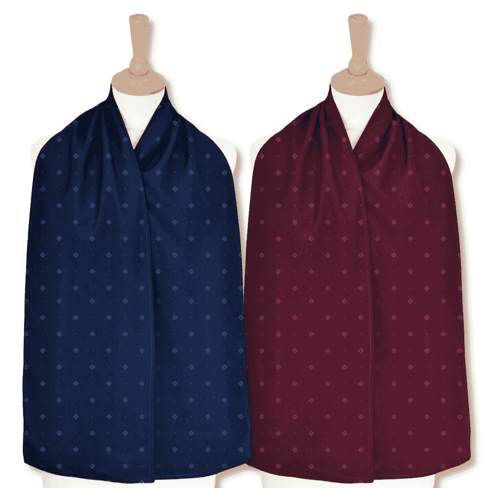 Protège-vêtements écharpe discret