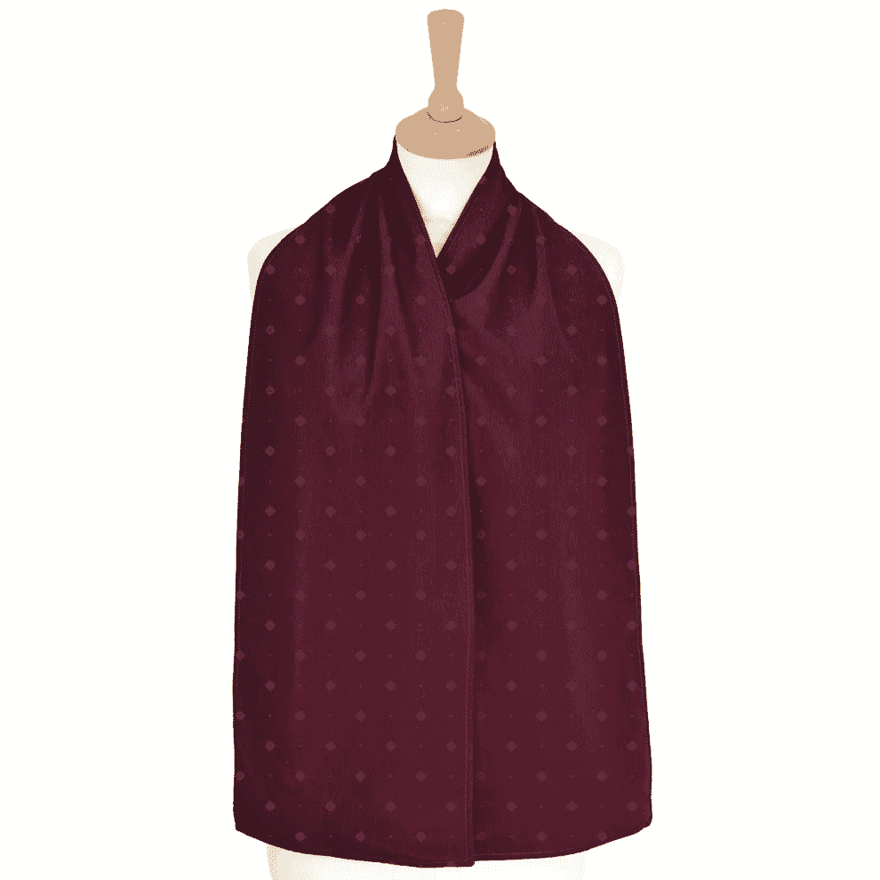 Protège-vêtements écharpe discret