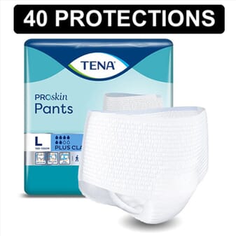 TENA Pants Plus - Large - Carton