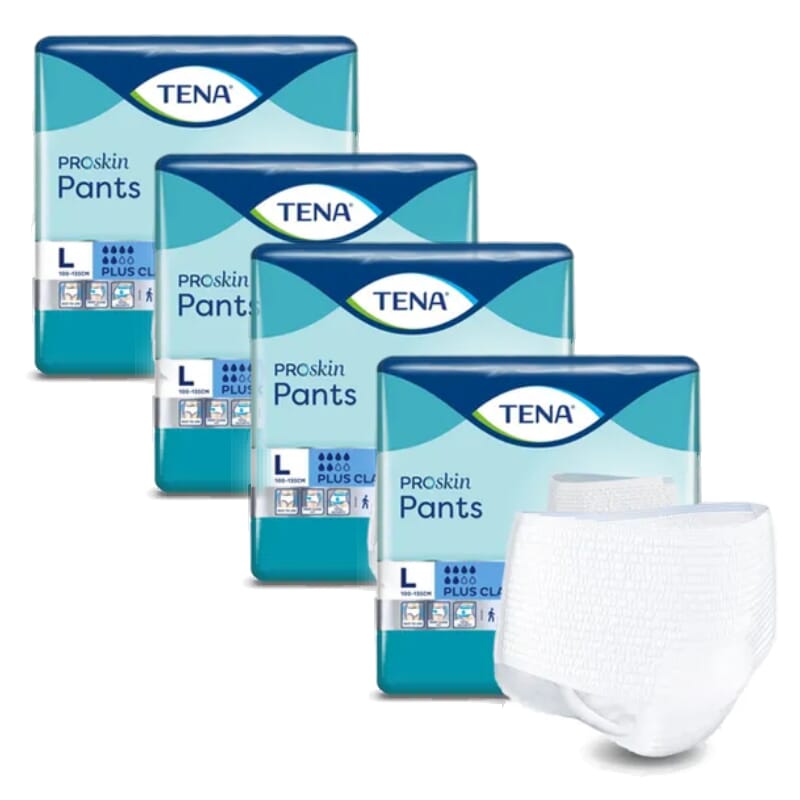 View TENA Pants Plus Taille L Carton de 4 paquets information