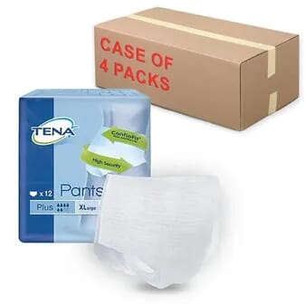 View TENA Pants Plus Taille XL Carton de 4 paquets information