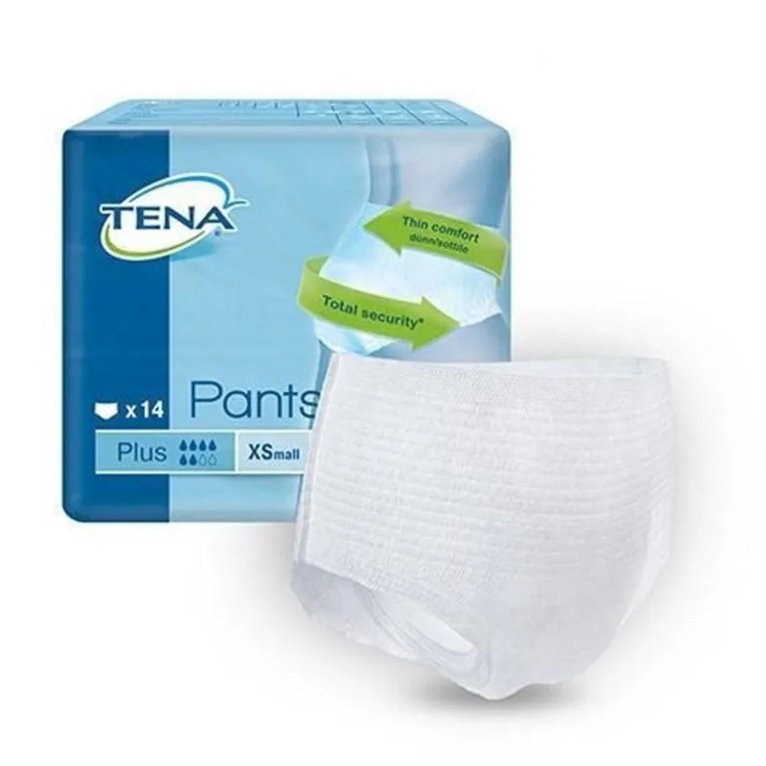 View TENA Pants Plus Taille XS 1 paquet information