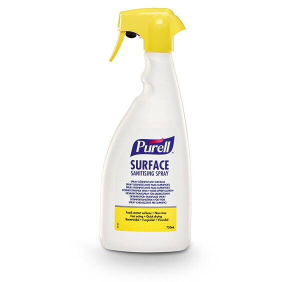 View Spray désinfectant de surface Purell information