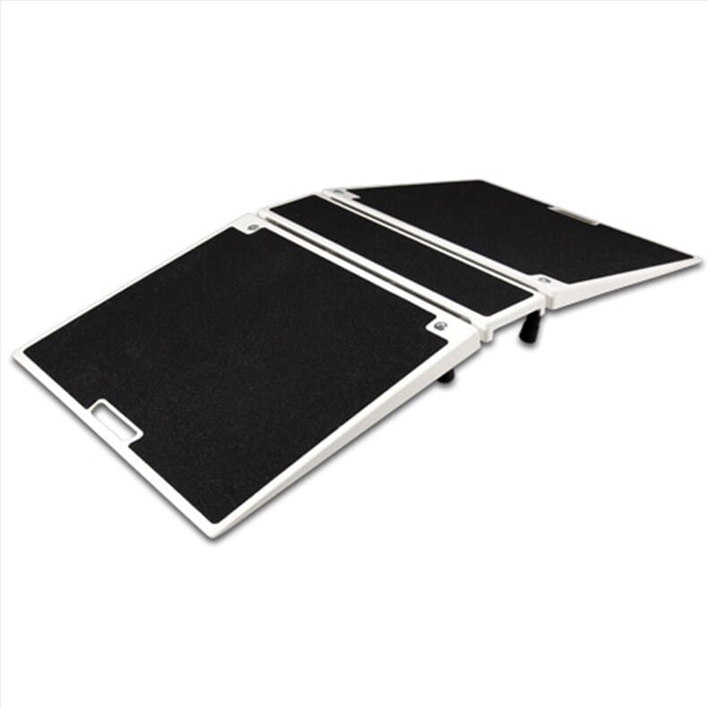 Rampe d'accès pliable en fibre de verre