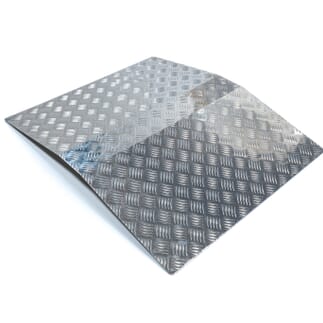 Rampe de seuil en aluminium 100 mm de haut