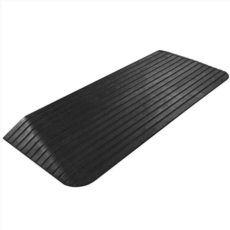 Rampe de seuil en caoutchouc recyclé