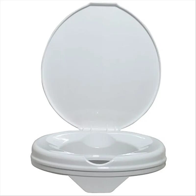 View Rehausseur de toilettes Prima Avec couvercle Hauteur 10 cm information