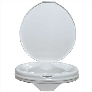 Rehausseur de toilettes PrimaÂ® Avec couvercle - Hauteur 5 cm