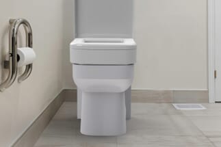 Rehausseur de toilettes carré Ashby