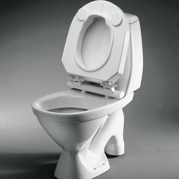 Rehausseur de toilettes fixe Etac Hi-Loo