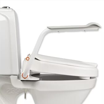 Rehausseur de toilettes Hi Loo avec accoudoirs - Etac