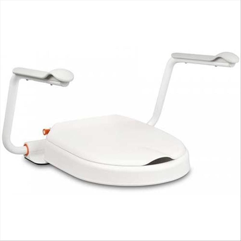 Etac Hi-Loo Surélévateur de Toilettes avec Couvercle Clipsable Amovible 6 cm 