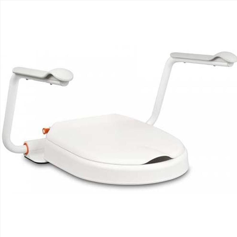 Rehausseur de toilettes Hi Loo avec accoudoirs - Etac