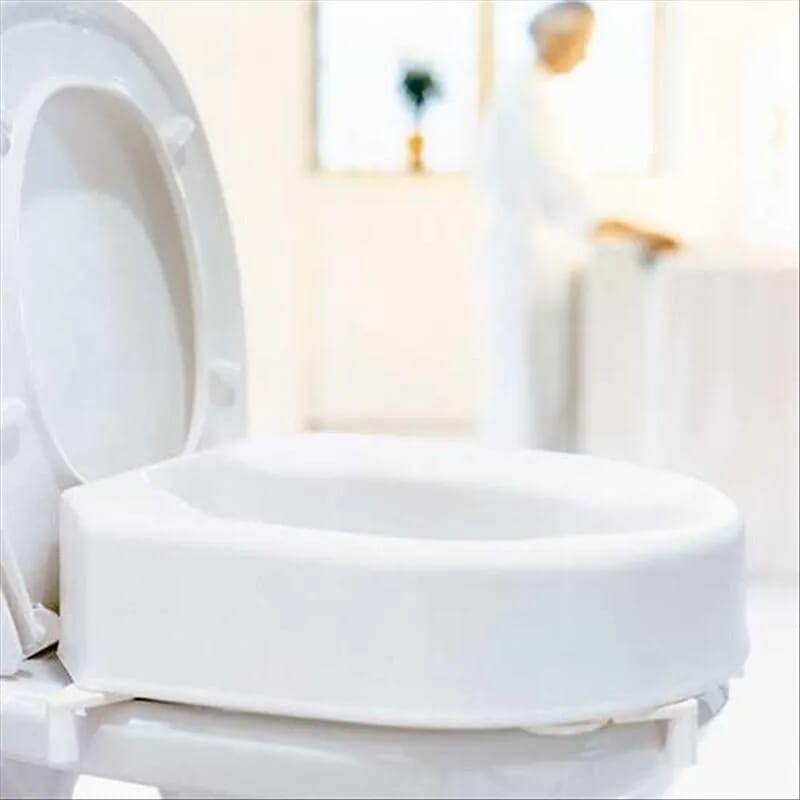 View Rehausseur de toilettes Hi Loo avec fixations Etac Hauteur 10 cm information
