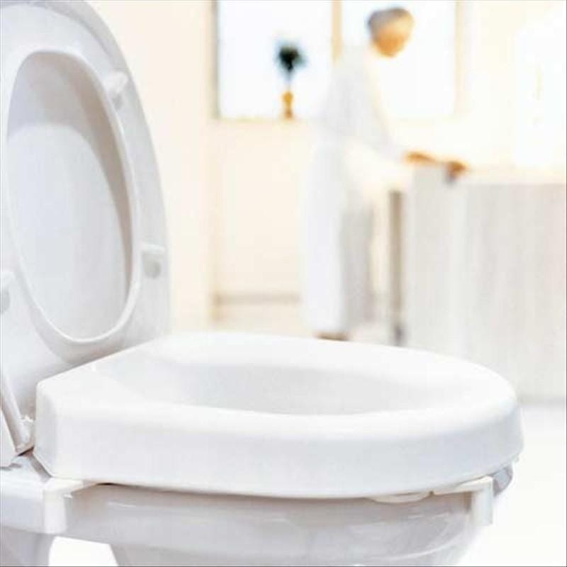 View Rehausseur de toilettes Hi Loo avec fixations Etac Hauteur 6 cm information