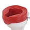 Rehausseur de toilettes rouge