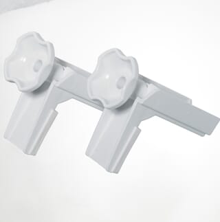 Supports de fixation pour rehausseur de toilettes Savanah