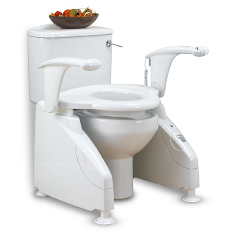 Rehausseur de toilettes Solo - Interrupteur de commande à gauche
