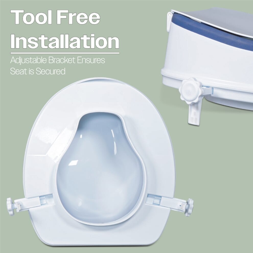 Rehausseur WC rembourré