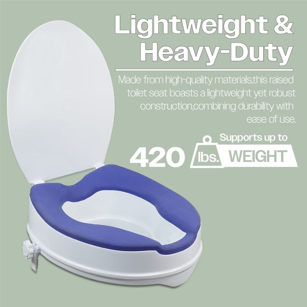 Rehausseur WC rembourré