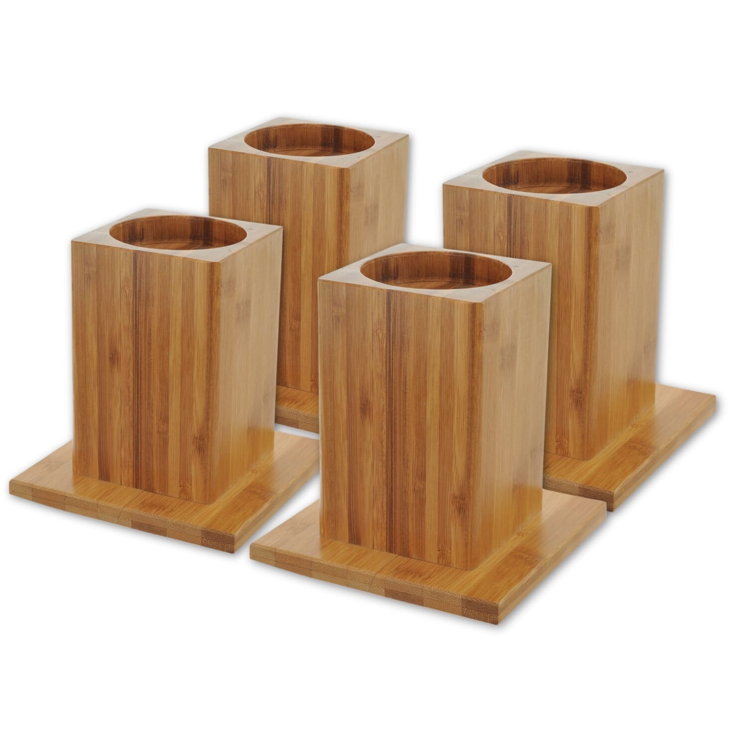 Rehausseurs de lit en bambou