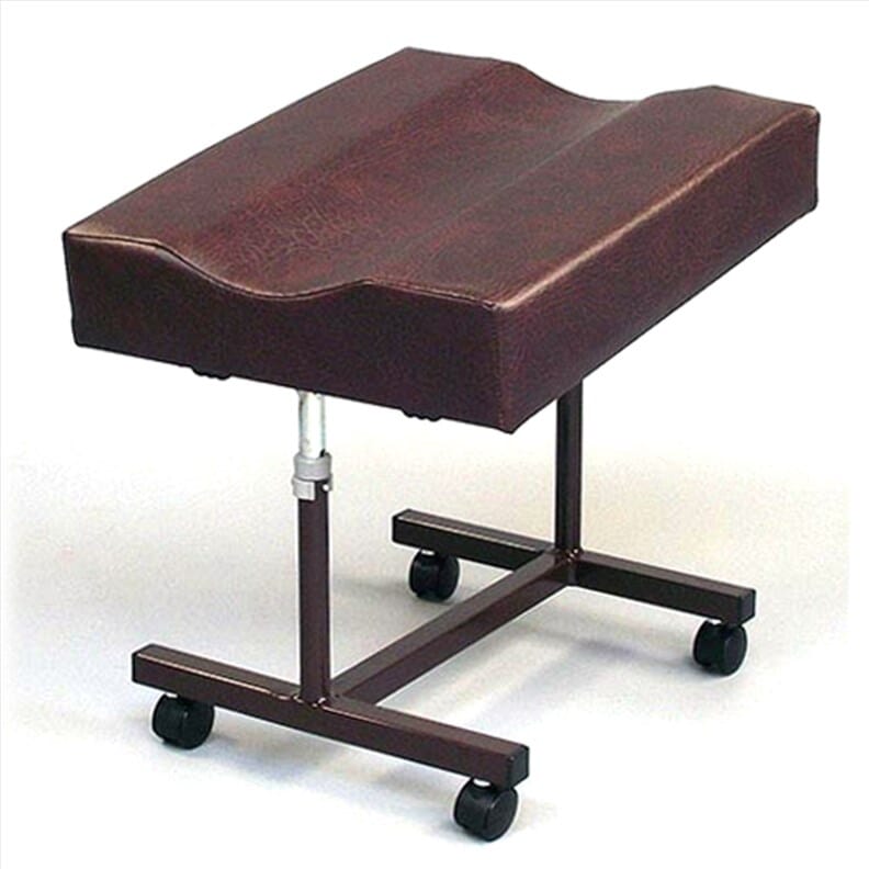 Repose-jambes ergonomique avec roulettes