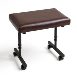 Repose-pieds ajustable à roulettes