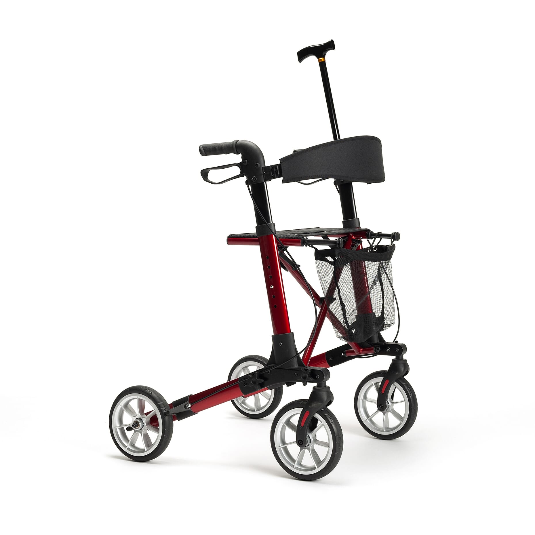 Rollator 4 roues Quadri Light - Rouge