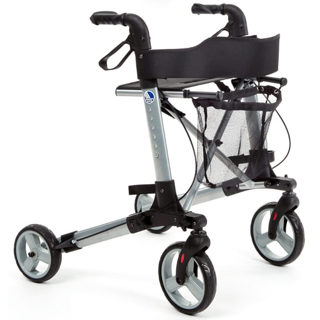 Rollator 4 roues Quadri Light - Gris