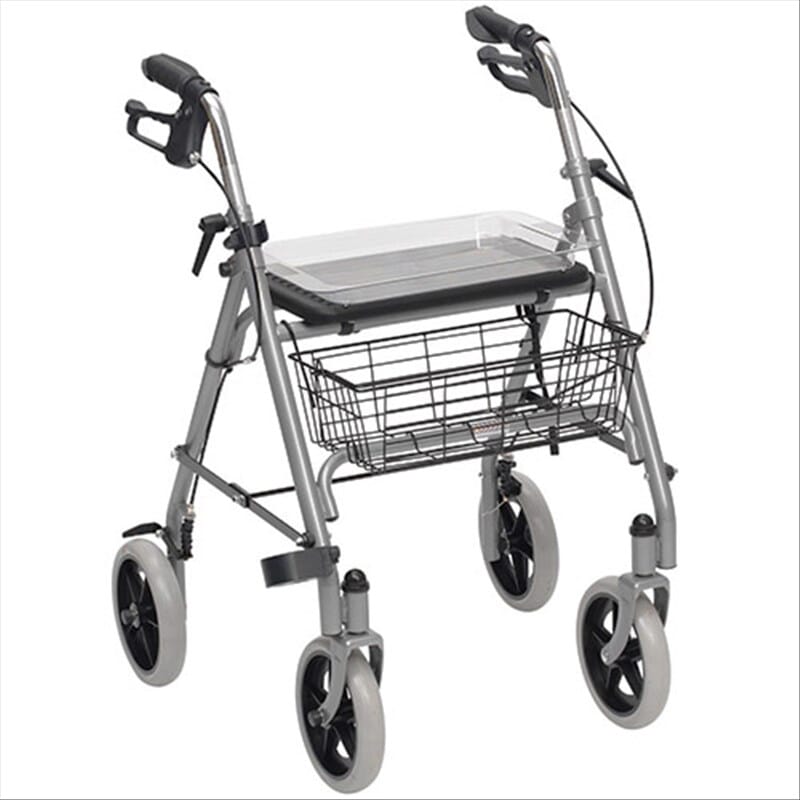 View Rollator 4 roues Silver information