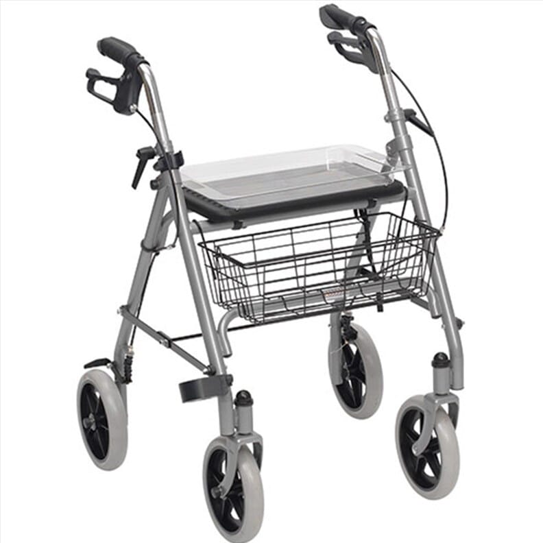 Rollator 4 roues Silver