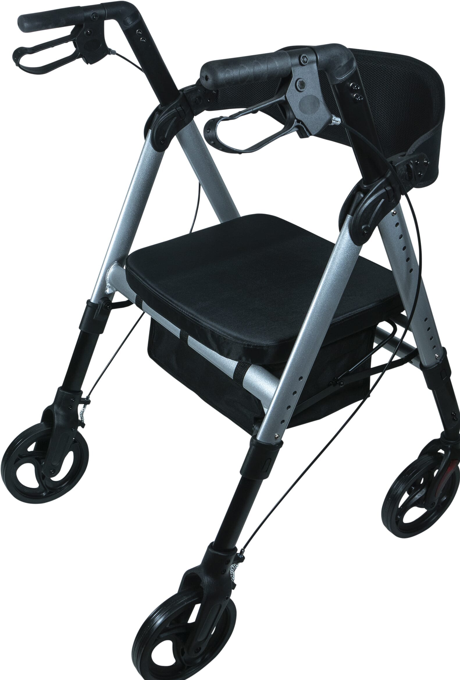 Rollator Deluxe bariatique à 4 roues