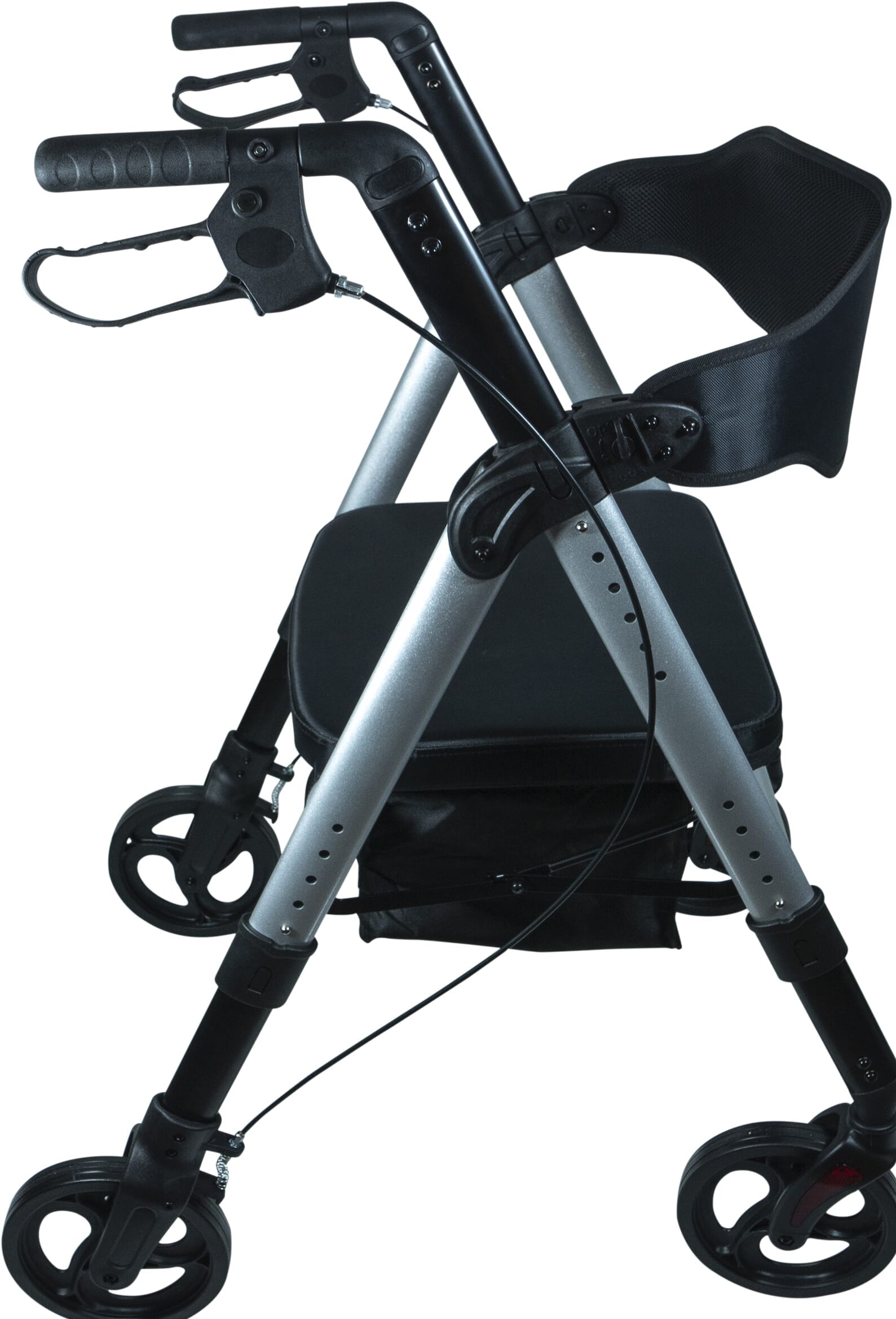 Rollator Deluxe bariatique à 4 roues