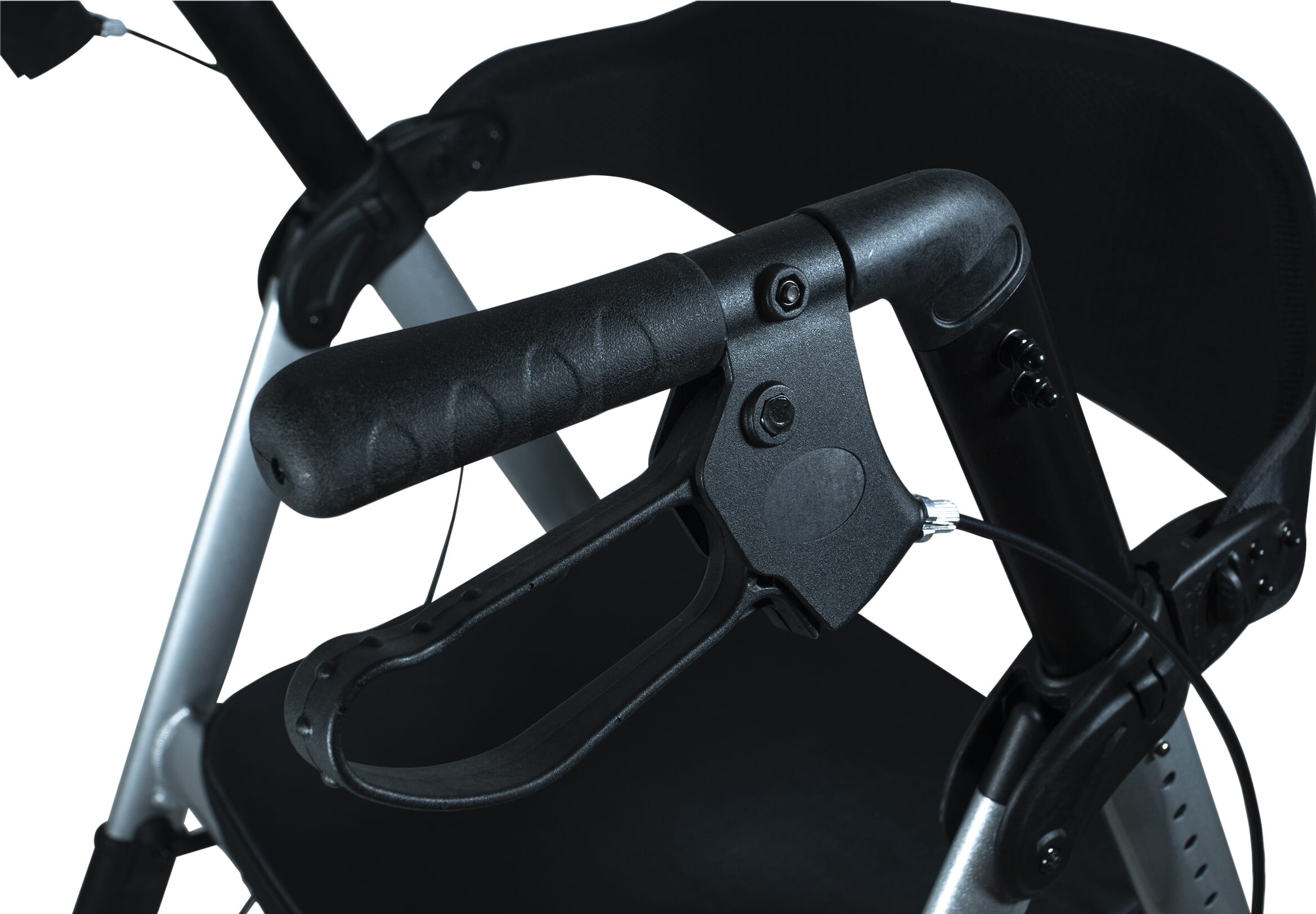 Rollator Deluxe bariatique à 4 roues