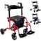 Rollator/Fauteuil Deluxe avec siège