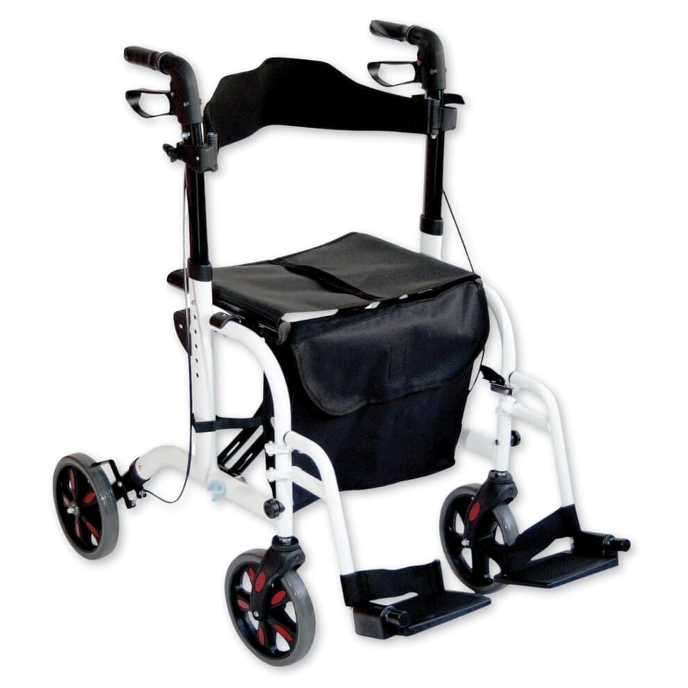 Rollator/Fauteuil Deluxe avec siège