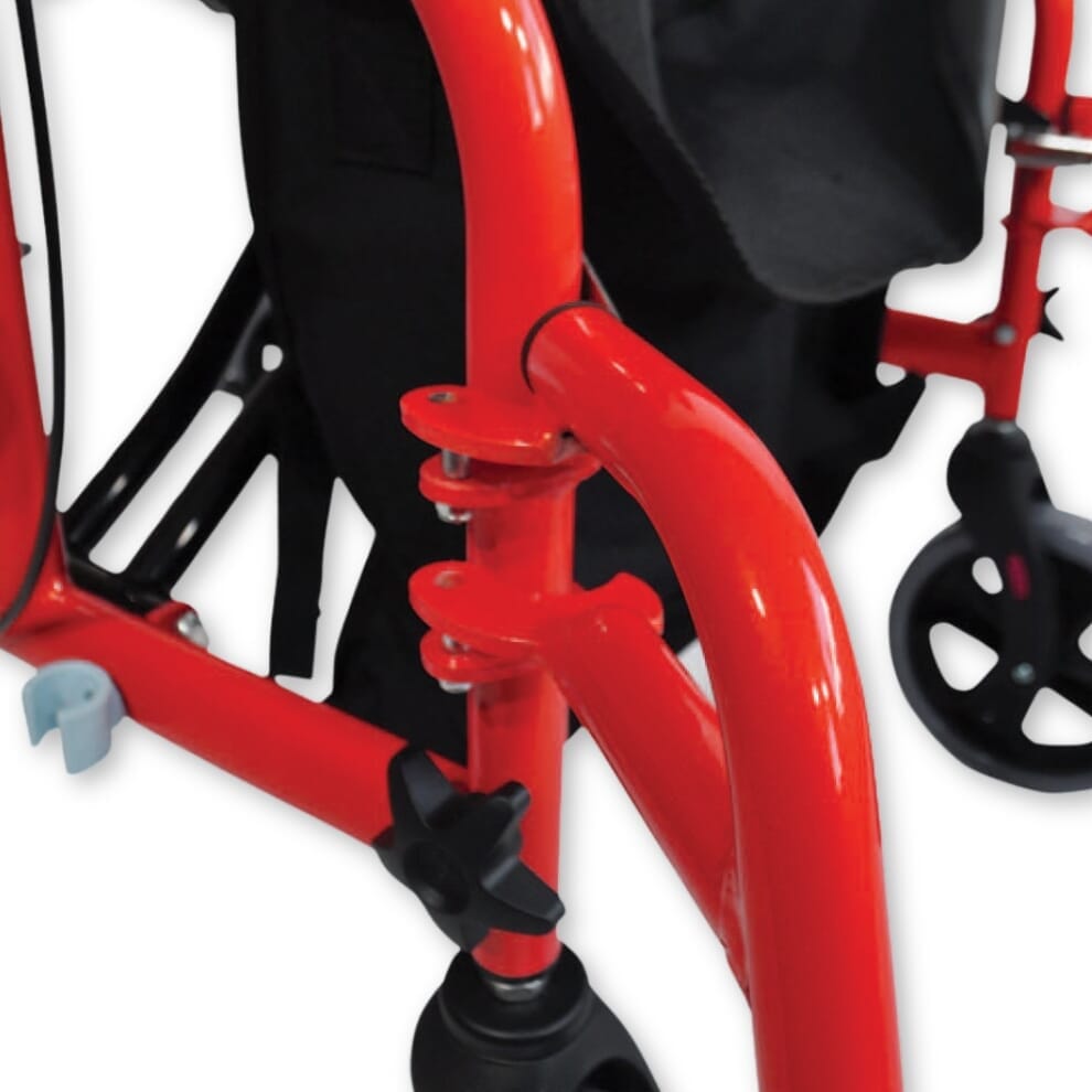 Rollator/Fauteuil Deluxe avec siège