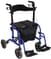 Rollator/Fauteuil Deluxe avec siège