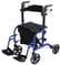 Rollator/Fauteuil Deluxe avec siège