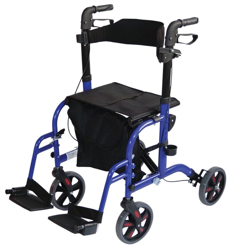 Rollator/Fauteuil Deluxe avec siège
