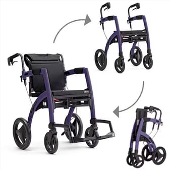 Rollz Motion - rollator et chaise roulante