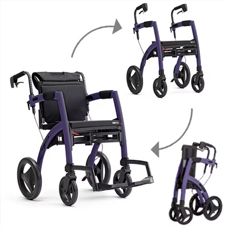 Rollz Motion - rollator et chaise roulante