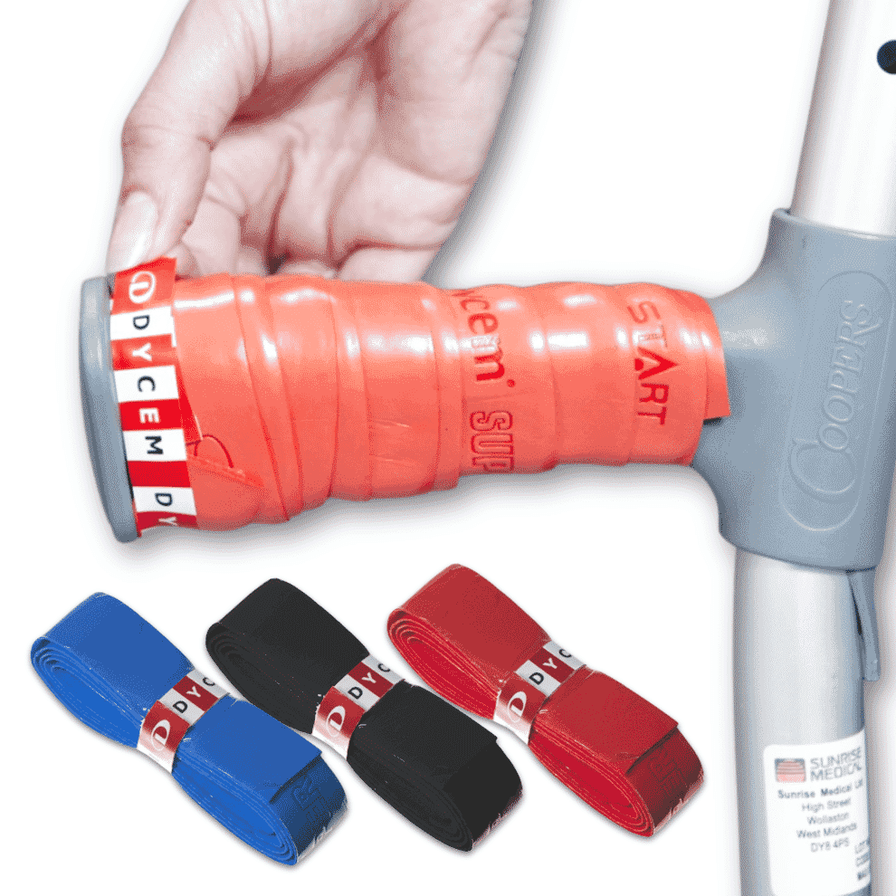 Ruban adhésif antidérapant pour poignée de béquille