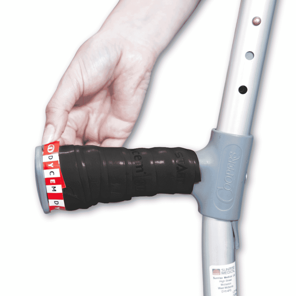 Ruban adhésif antidérapant pour poignée de béquille