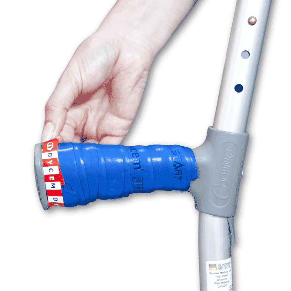 Ruban adhésif antidérapant pour poignée de béquille