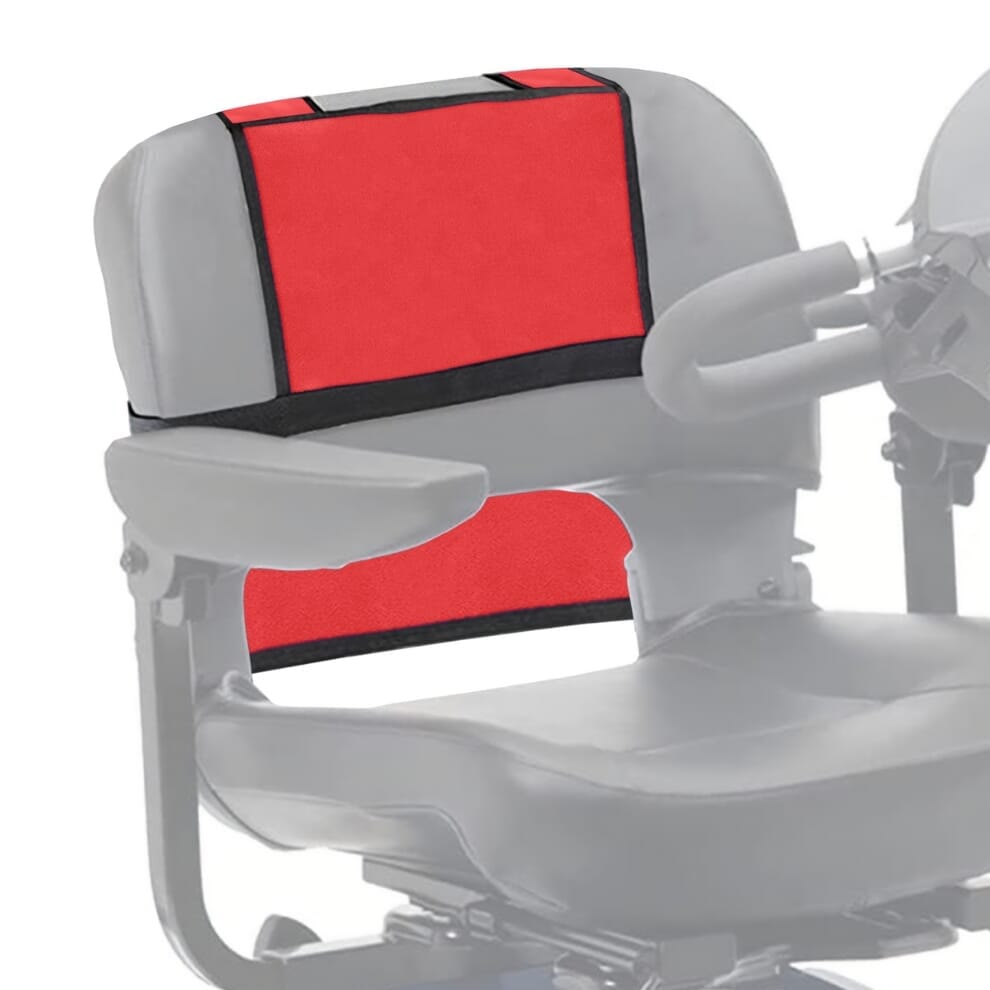 Sac extensible pour scooter de mobilité avec poches pour béquilles