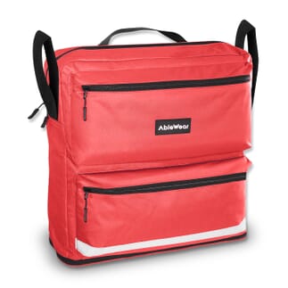 Sac pour fauteuil roulant - AbleWear Rouge
