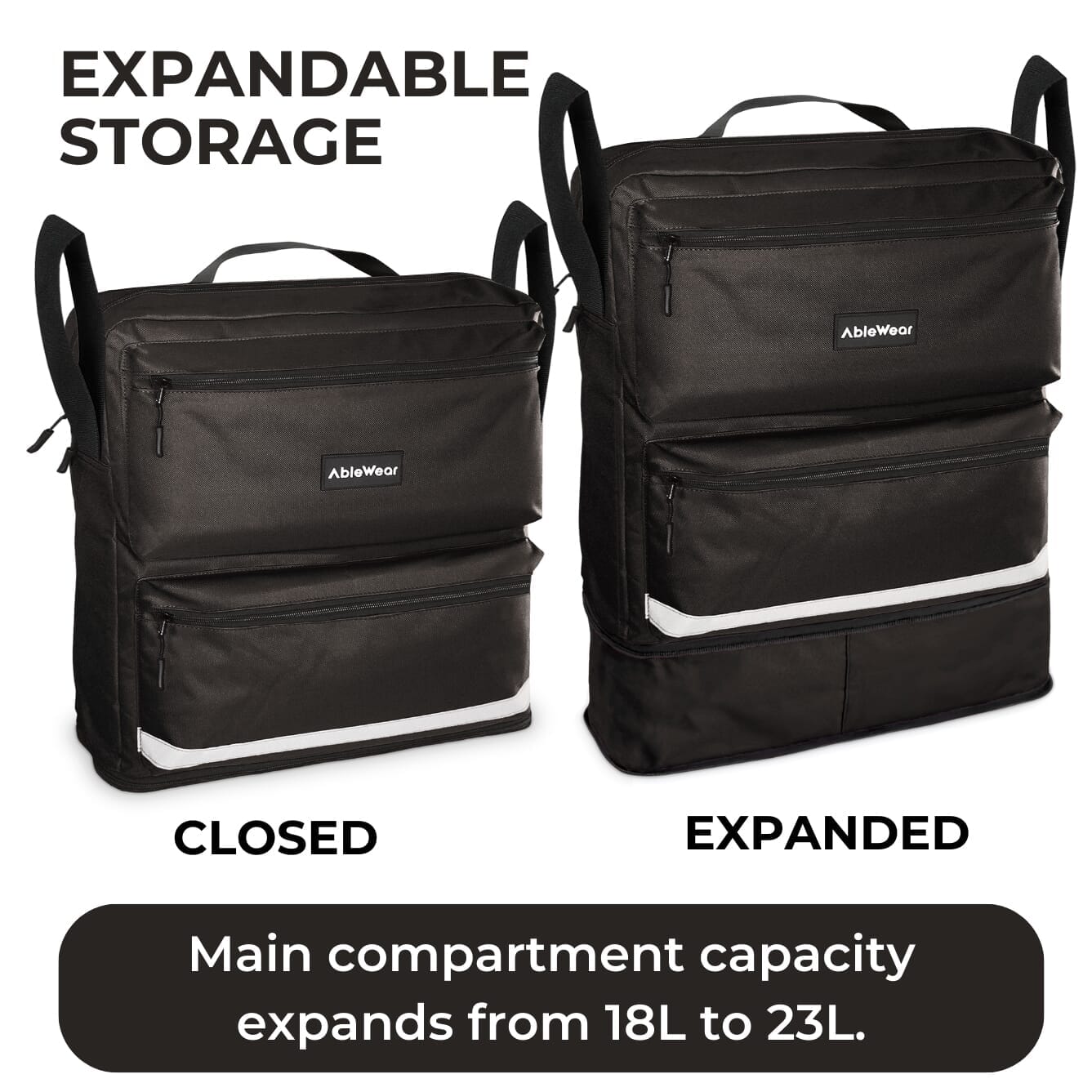 Sac pour fauteuil roulant - AbleWear