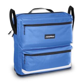 Sac pour fauteuil roulant - AbleWear Bleu